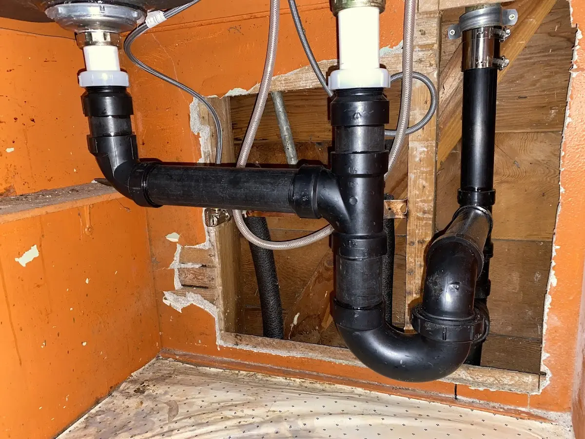 Professional Repiping Services equipment and tools on the job in Woodbury